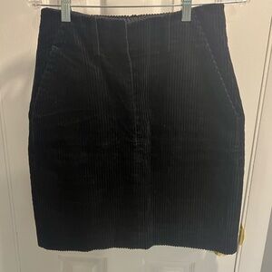 Sandro Corduroy skirt without belt.